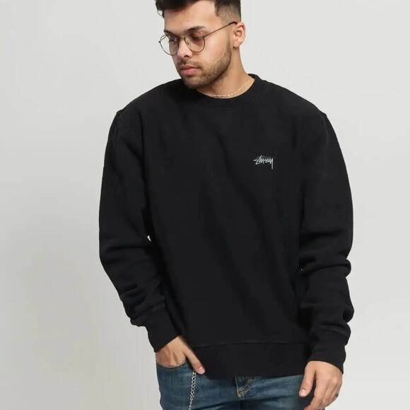 Stussy Stock Logo Crewneck - Picture 1 of 10